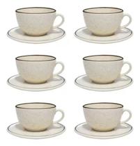 Jogo De Chá Café Brisa 12 Peças - Oxford