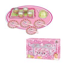 Jogo De Chá Cozinha Infantil Lucy Metal Braskit - 9000 Jogo De Chá Cozinha Infantil Lucy Metal Braskit - 9000