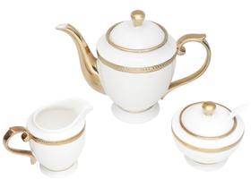 Jogo de Chá de Porcelana 3 Peças Wolff Paddy