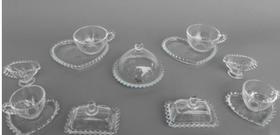 Jogo de Chá e Café 13 Pç Cristal Wolff 2 Pessoas Jogo de Chá e Café 13 Pç Cristal Wolff 2 Pessoas