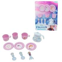 Jogo de cha frozen 10 pecas kit chazinho etitoys disney