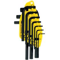 Jogo de chave allen 1/16" a 3/8" com 10 peças - 69-254