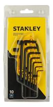 Jogo De Chave Allen 1,5 A 10 Mm Com 10 Peças- Stanley 69-253 Jogo De Chave Allen 1,5 A 10 Mm Com 10 Peças- Stanley 69-253