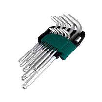 Jogo De Chave Allen 1,5 A 10Mm 09 Peças St09129L Sata Jogo De Chave Allen 1,5 A 10Mm 09 Peças St09129L Sata