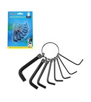 Jogo de Chave Allen 8 peças de 1,5mm até 6mm Western