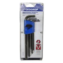 Jogo De Chave Allen Abaulada De 1,5 A 10 42Kl/9M Gedore Jogo De Chave Allen Abaulada De 1,5 A 10 42Kl/9M Gedore
