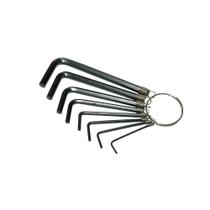 Jogo de chave allen com 8 peças tipo chaveiro 1,5mm a 6mm - 0430008 - Crownman