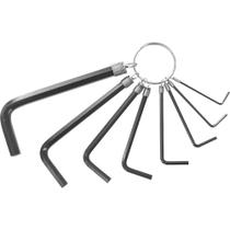 Jogo de chave allen com argola 1,5 a 8 mm com 8 peças
