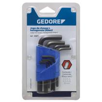 Jogo De Chave Allen Curta De 2 A 10mm Com 8 Peças Gedore Jogo De Chave Allen Curta De 2 A 10mm Com 8 Peças Gedore