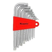 Jogo de chave allen hexagonais curta 9 peças MTX Jogo de chave allen hexagonais curta 9 peças MTX