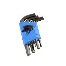 Jogo de Chave Allen Hexagonal 1,5 a 10 mm 9 pçs Gedore 42 9m Jogo de Chave Allen Hexagonal 1,5 a 10 mm 9 pçs Gedore 42 9m