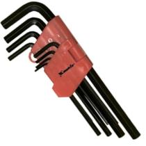Jogo de Chave Allen Longa 1,5-10mm CRV 9 Peças Oxidado com Suporte Plástico - 112319 - MTX Jogo de Chave Allen Longa 1,5-10mm CRV 9 Peças Oxidado com Suporte Plástico - 112319 - MTX