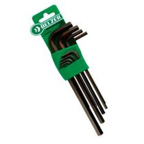 Jogo de Chave Allen Longa 9pcs 1/8 a 1/2 Pol. Belzer * 5296 Jogo de Chave Allen Longa 9pcs 1/8 a 1/2 Pol. Belzer * 5296