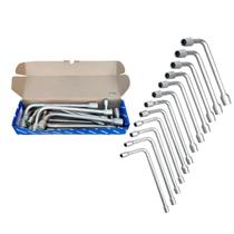 Jogo de Chave Biela 8 a 19 mm 12 Peças - R01802012 - Gedore Red