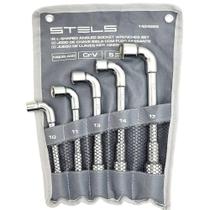 Jogo De Chave Biela Com Furo Passante 10 A 17 Mm 5 Peças Mtx