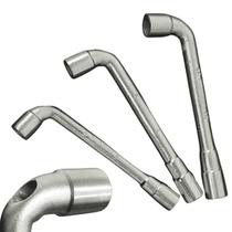 Jogo De Chave Biela Tipo L 3 Peças de 8 a 10mm Com Furo Profissional Jogo De Chave Biela Tipo L 3 Peças de 8 a 10mm Com Furo Profissional