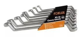 Jogo De Chave Boca Estrela 6 A 22 Mm 8 Peças Foxlux