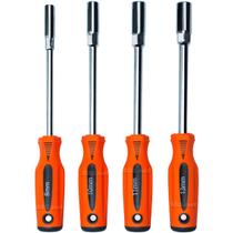 Jogo De Chave Canhão Sextavada Aço 8mm a 13mm Ferramentas