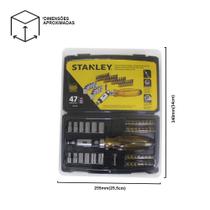 Jogo De Chave Catraca Multi Bits/Soquetes com 47 pecas - 68-736 - Stanley Jogo De Chave Catraca Multi Bits/Soquetes com 47 pecas - 68-736 - Stanley