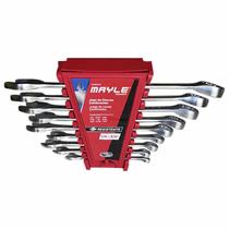 Jogo de Chave Combinada 09 Pçs 1/4 a 3/4 Polegada Cr-V MAYLE Jogo de Chave Combinada 09 Pçs 1/4 a 3/4 Polegada Cr-V MAYLE
