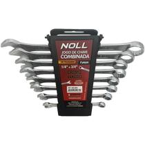 Jogo De Chave Combinada 1/4''-3/4'' 8 Peças (408,0003) Noll