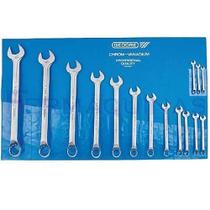 Jogo De Chave Combinada 1/4 3/4 9 Peças Gedore