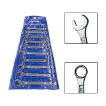 Jogo De Chave Combinada 10 Peças de 6 a 17mm