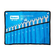 Jogo de chave combinada 12 pecas 8 a 19mm berent bt2122