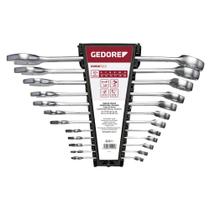 Jogo de chave combinada 6-22mm 12pcs gedore/red