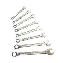Jogo De Chave Combinada 6 Á 17Mm 8 Pçs Starfer - Aço Cromado Prata