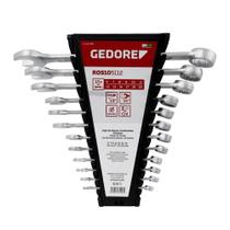 Jogo de Chave Combinada 6 a 22 mm 12 Peças Gedore Red Jogo de Chave Combinada 6 a 22 mm 12 Peças Gedore Red