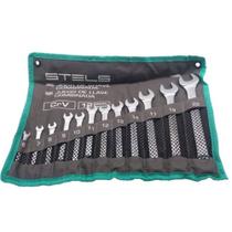 Jogo de chave combinada 6 a 22 mm 12 peças Jogo de chave combinada 6 a 22 mm 12 peças