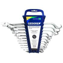 Jogo de chave combinada 6 a 22 mm aço cromo vanádio - Gedore Jogo de chave combinada 6 a 22 mm aço cromo vanádio - Gedore