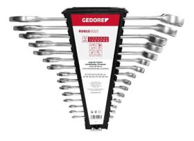 Jogo De Chave Combinada 6 A 32 Mm Com 15 Peças - Gedore Red