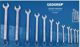 Jogo de Chave Combinada 6 x 32mm Com 15 Peças.