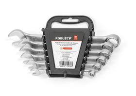 Jogo de Chave Combinada 8 a 17mm 6 Pçs Robust S09105006 Jogo de Chave Combinada 8 a 17mm 6 Pçs Robust S09105006