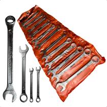 Jogo De Chave Combinada Ac 12 Peças Aço Carbono - Bestfer Jogo De Chave Combinada Ac 12 Peças Aço Carbono - Bestfer
