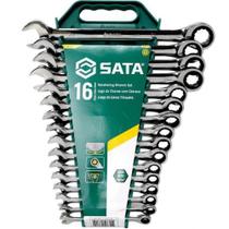 Jogo de Chave Combinada Catraca 8 a 24mm com 16 Peças Jogo de Chave Combinada Catraca 8 a 24mm com 16 Peças
