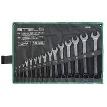 Jogo de Chave Combinada com 15 Peças Stels 1540755 - 6 a 32 Mm