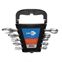 Jogo de Chave Combinada com 5 Peças 8 a 17mm Rayco