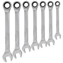 Jogo de Chave Combinada com Catraca 7 Peças 819mm 3226070 CORNETA