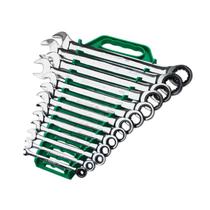 Jogo de Chave Combinada com Catraca 8 a 24mm 16 Peças - Sata