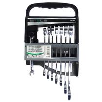 Jogo De Chave Combinada Com Catraca 8 Peças 1451455 Mtx Jogo De Chave Combinada Com Catraca 8 Peças 1451455 Mtx