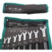 Jogo De Chave Combinada - Crv - 8 Pçs Jogo De Chave Combinada - Crv - 8 Pçs