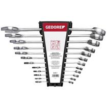 Jogo de Chave Combinada de 10 à 32 MM com 12 Peças R09105012 GEDORE RED