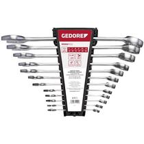 Jogo de Chave Combinada de 6 à 22 MM com 12 Peças R09105112 GEDORE RED