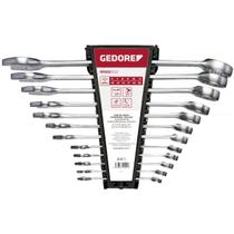 Jogo de Chave Combinada de 622mm com 12 Peças R09105112 Gedor Red