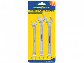 Jogo de Chave Combinada Goodyear 10 11 13mm - GYSPK5024 3 Peças