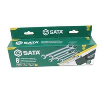 Jogo De Chave Combinada Speedy Com Catraca 8 Peças - SATA-ST09079SJ Jogo De Chave Combinada Speedy Com Catraca 8 Peças - SATA-ST09079SJ