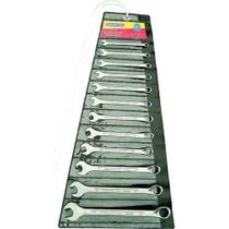 Jogo de Chave Combinada Tramontina, 6 a 22 mm, 12 Peças - 42241212